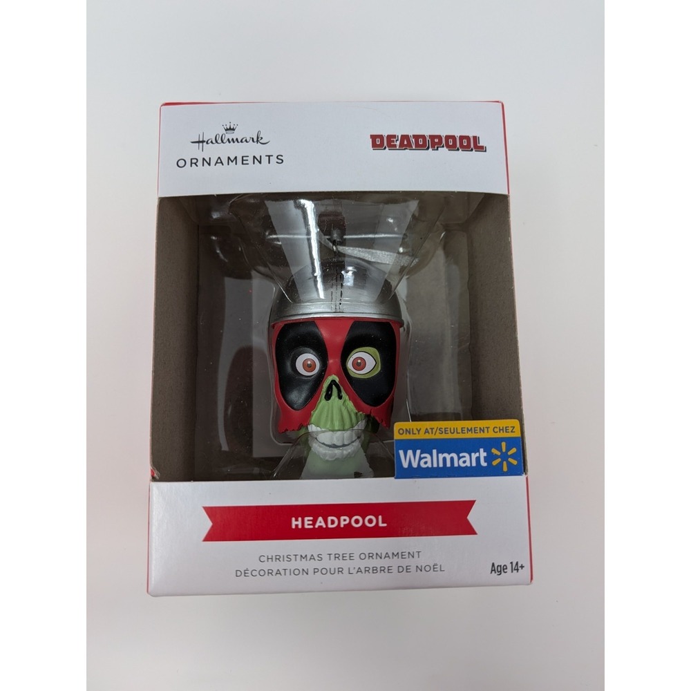 Hallmark Marvel Deadpool Headpool Christmas Tree Ornament Walmart Exclusive NEW